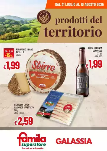 PRODOTTI DEL TERRITORIO