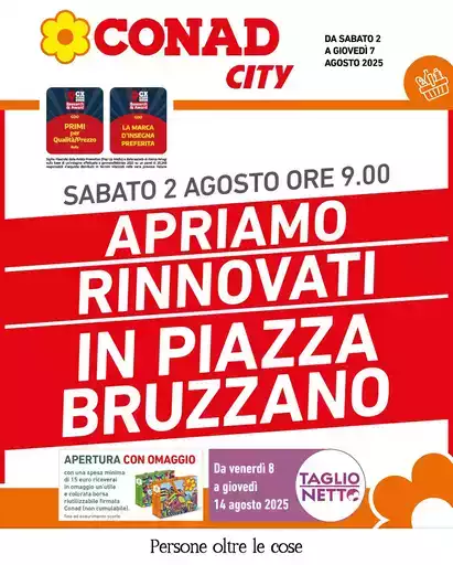 Apriamo rinnovati in piazza Bruzzano
