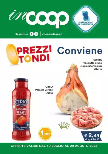Prezzi tondi Prezzi tondi
