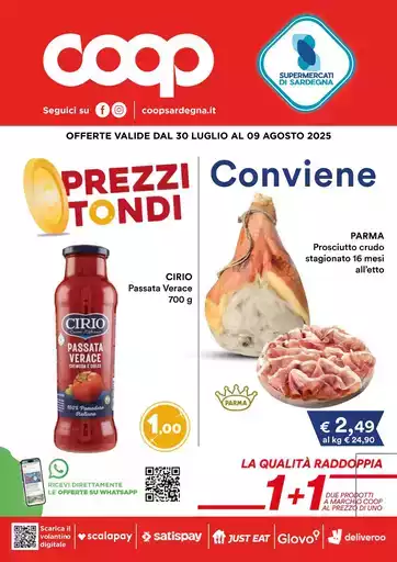 Prezzi tondi