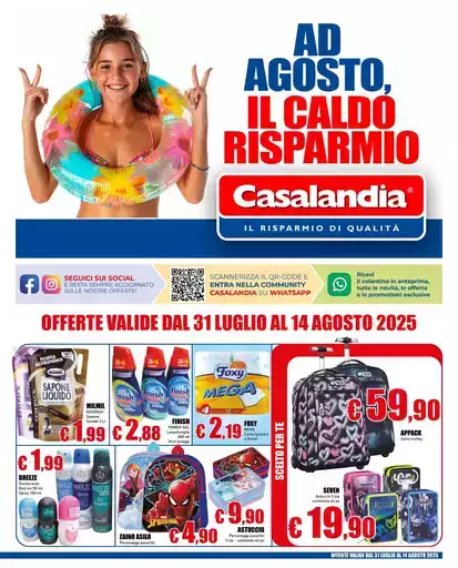 Ad agosto, il caldo risparmio Ad agosto, il caldo risparmio