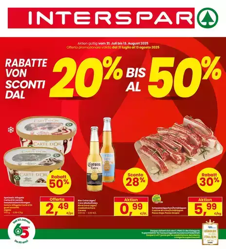 Sconti dal 20% al 50% Sconti dal 20% al 50%