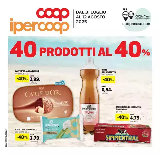 40 PRODOTTI AL 40%