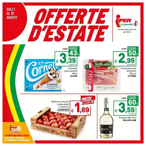 Offerte d'estate Offerte d'estate