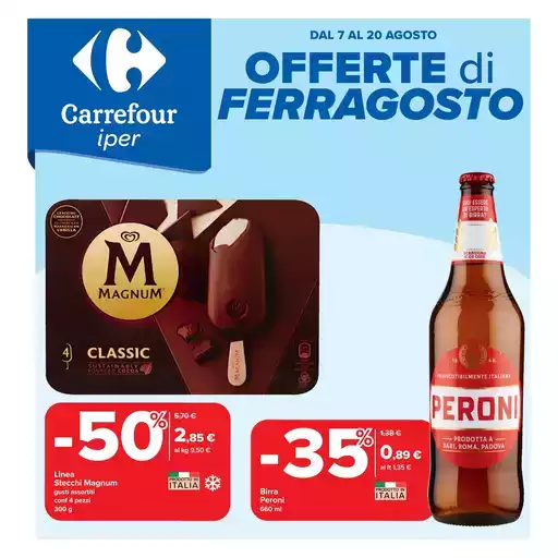 Offerte di ferragosto Offerte di ferragosto