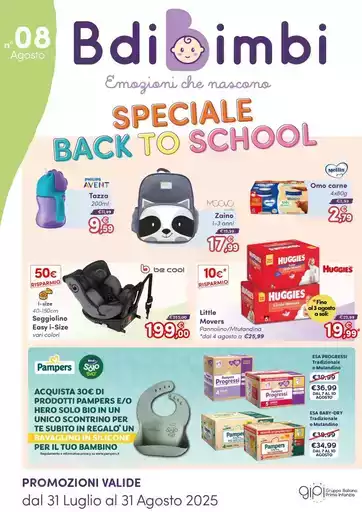 SPECIALE BACK TO SCHOOL