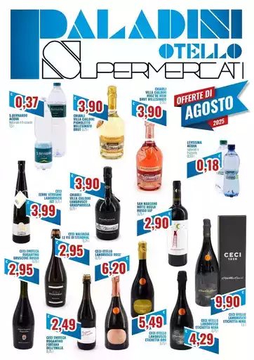 Offerte di agosto Offerte di agosto