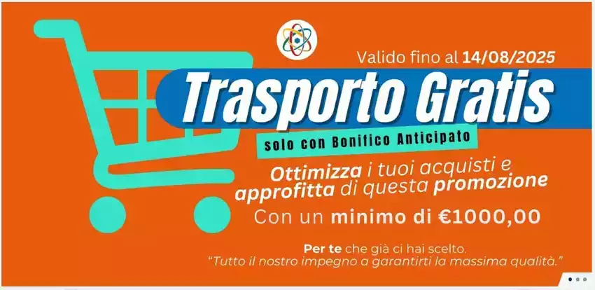 Trasporto gratis