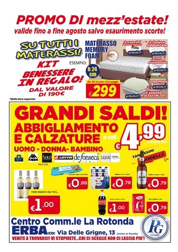 Promo di mezz'estate! Promo di mezz'estate!