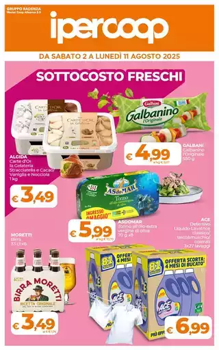 Sottocosto freschi Sottocosto freschi