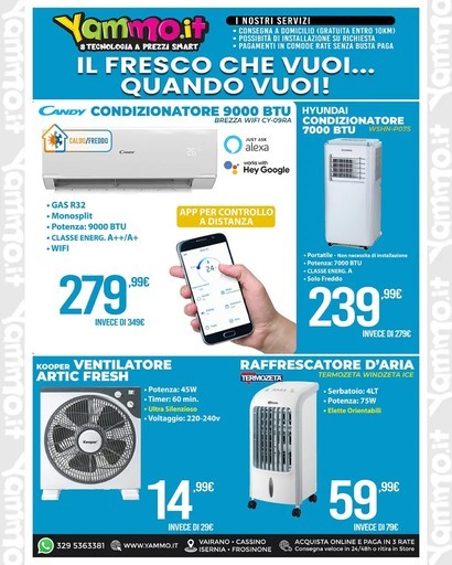 Il fresco che vuoi... Quando vui! Il fresco che vuoi... Quando vui!