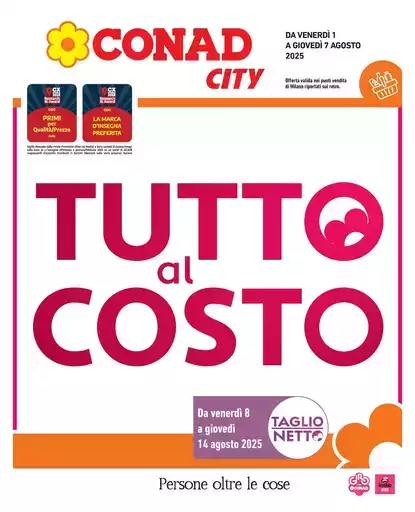TUTTO AL COSTO TUTTO AL COSTO