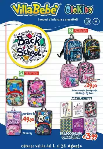 Offerte valide dal 1 al 31 agosto Offerte valide dal 1 al 31 agosto