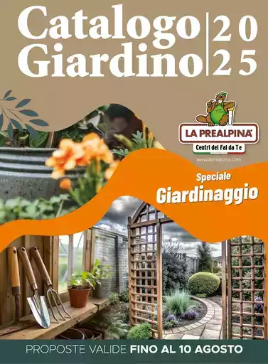 Catalogo giardino 2025 Catalogo giardino 2025