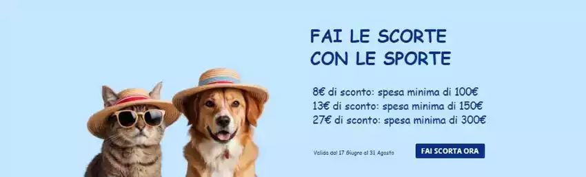 Fai le scorte con le sporte Fai le scorte con le sporte