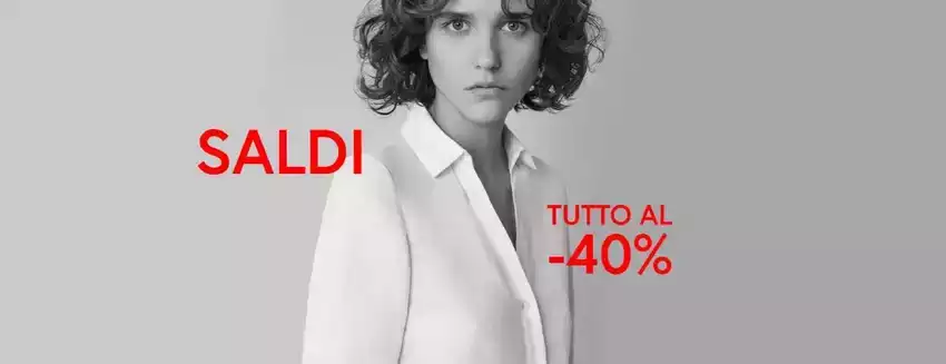 Saldi tutto al -40%