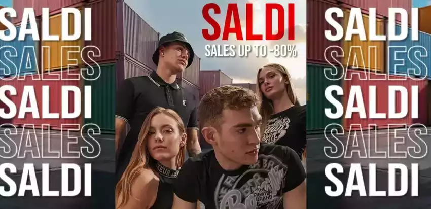 Saldi sales up to -80% Saldi sales up to -80%