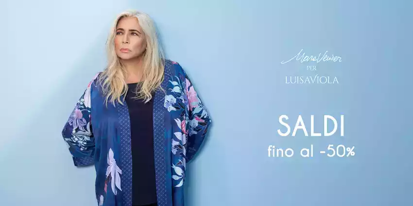 Saldi fino al -50%