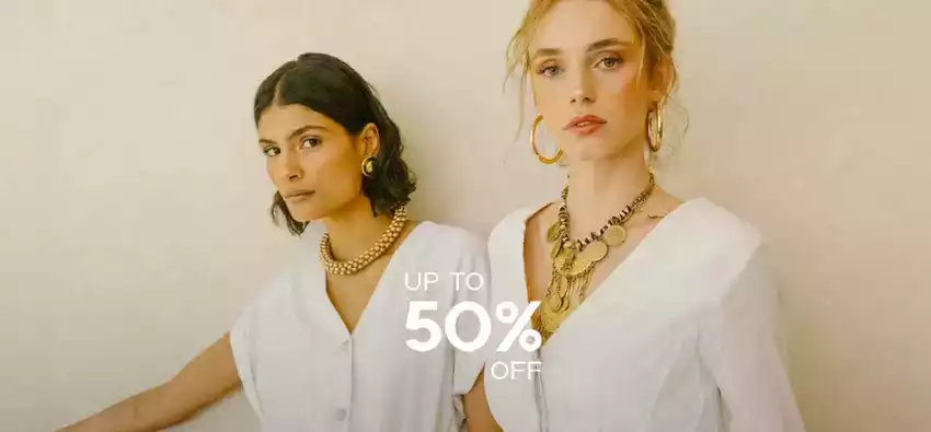 Up to 50% off