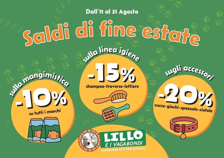 Saldi di fine estate Saldi di fine estate