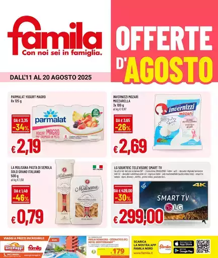 Offerte d'agosto