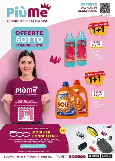 Offerte sotto l'ombrellone. Offerte sotto l'ombrellone.