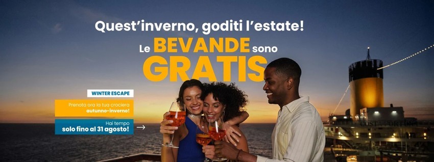 Solo fino al 31 agosto! Solo fino al 31 agosto!