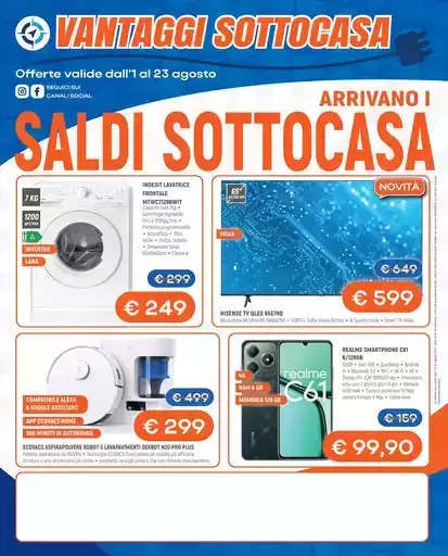 Arrivano i saldi sottocasa