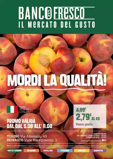 Dal 5 all11 Agosto Dal 5 all11 Agosto