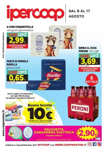Dal 6 AL 17 Agosto