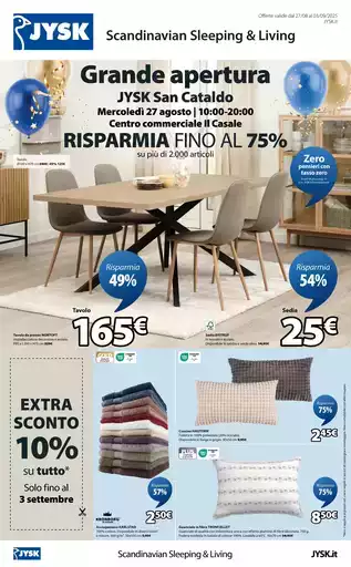 Grande apertura a San Cataldo!