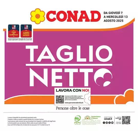 Taglio netto Taglio netto