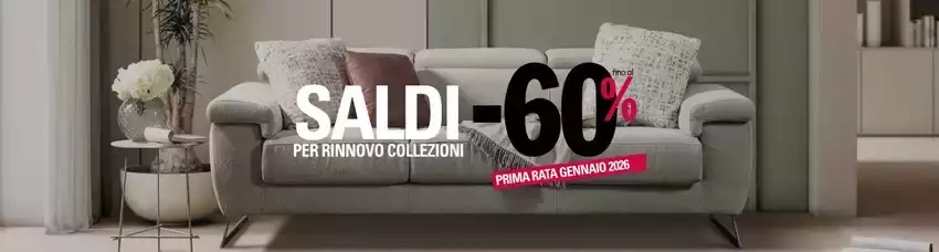 Saldi -60% Saldi -60%
