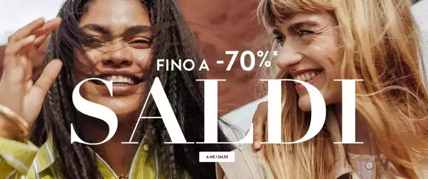 Fino -70% Saldi Fino -70% Saldi