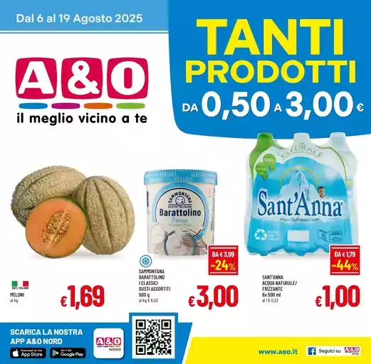 TANTI PRODOTTI DA 0,50 A 3,00€