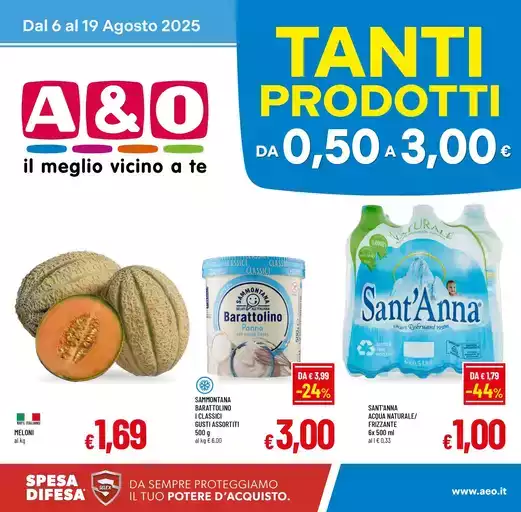 TANTI PRODOTTI DA 0,50 A 3,00€ TANTI PRODOTTI DA 0,50 A 3,00€