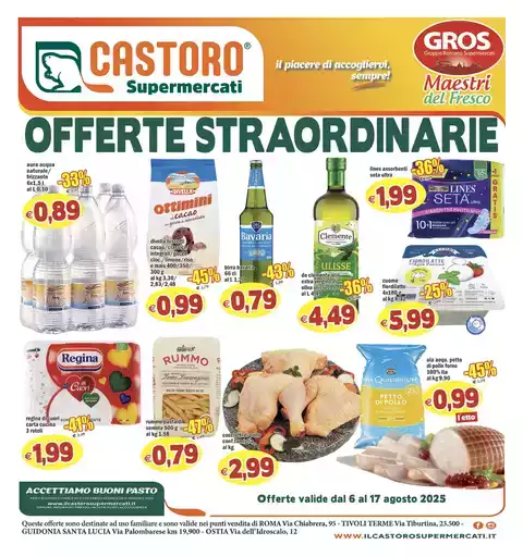 OFFERTE STRAORDINARIE