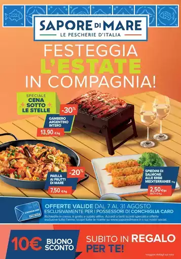 Festeggia l'estate in compagnia!
