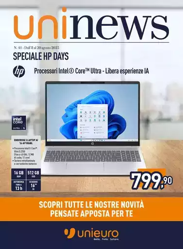 Speciale HP da Unieuro!