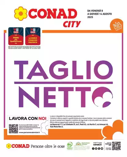 Taglio netto Taglio netto