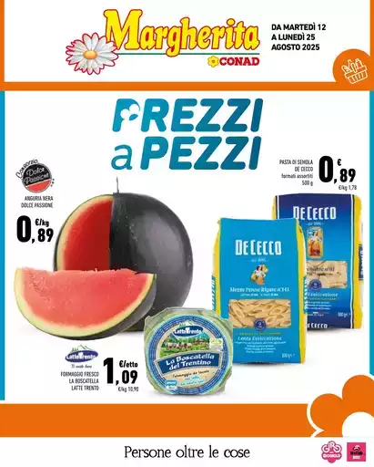 Prezzi a pezzi