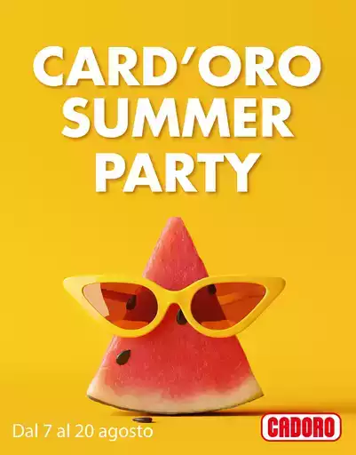 Card'oro summer party Card'oro summer party