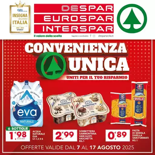 Convenienza unica Convenienza unica