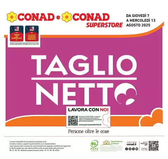 Taglio netto Taglio netto