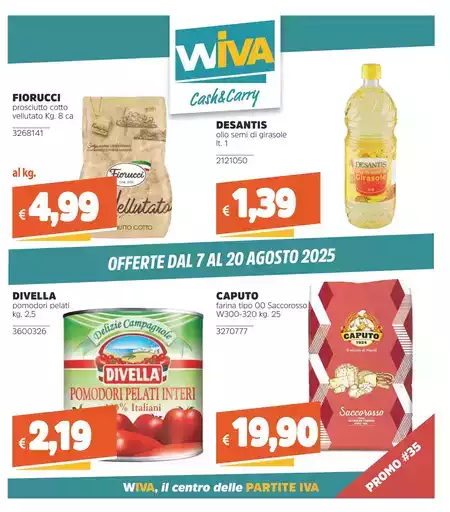 Offerte dal 7 al 20 agosto 2025