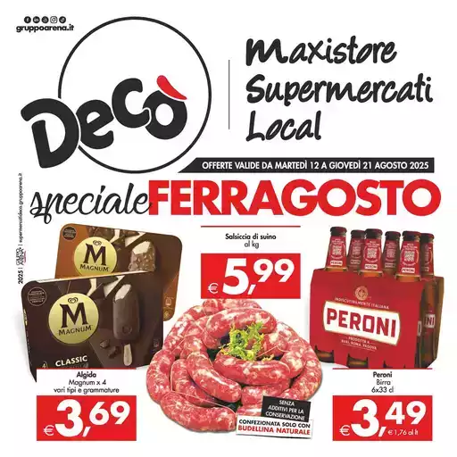 Speciale ferragosto Speciale ferragosto