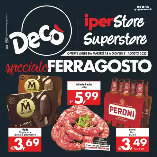 Speciale ferragosto Speciale ferragosto