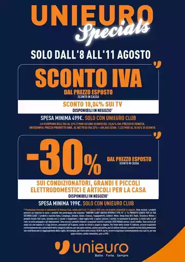 Unieuro specials! Unieuro specials!