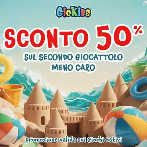 Sconto 50% Sconto 50%