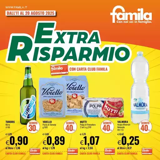 Extra risparmio Extra risparmio
